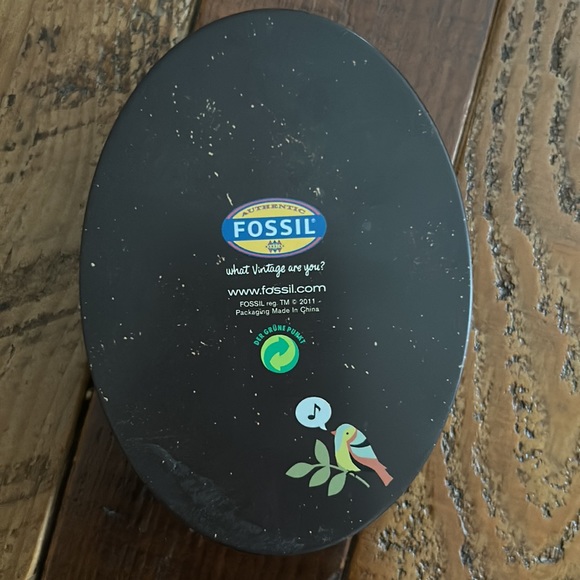 Rare Fossil songbird sterling silver necklace - Picture 4 of 6